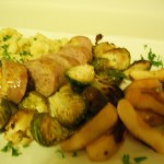 Bavarian Bratwurst Dinner – top